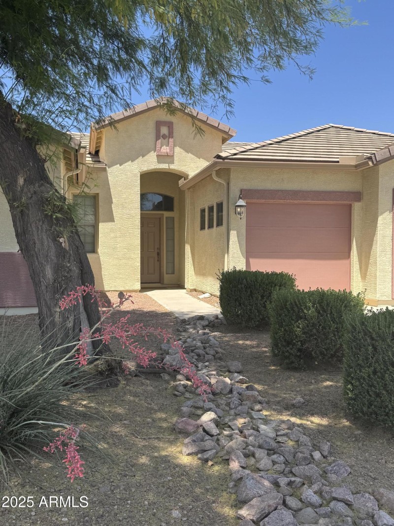 Front Entry and 3 Car Garage