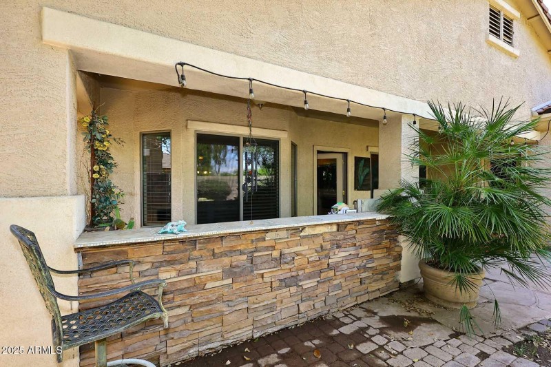 Covered Patio-Bar