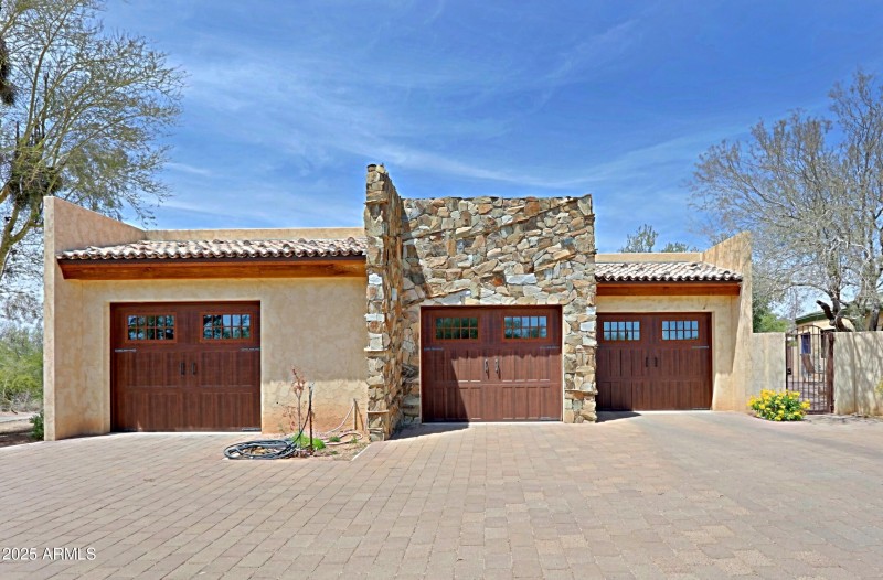 House - Front of Garages 2