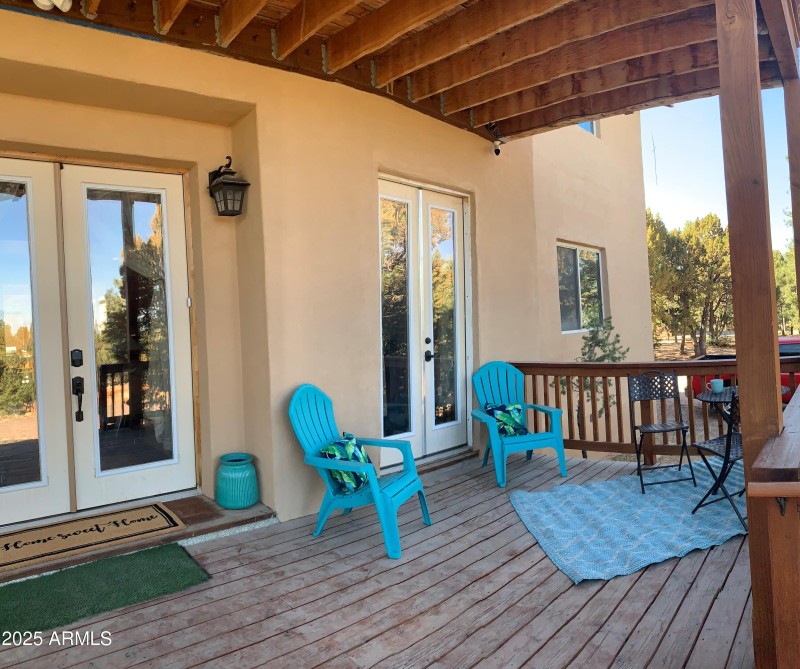 Front deck