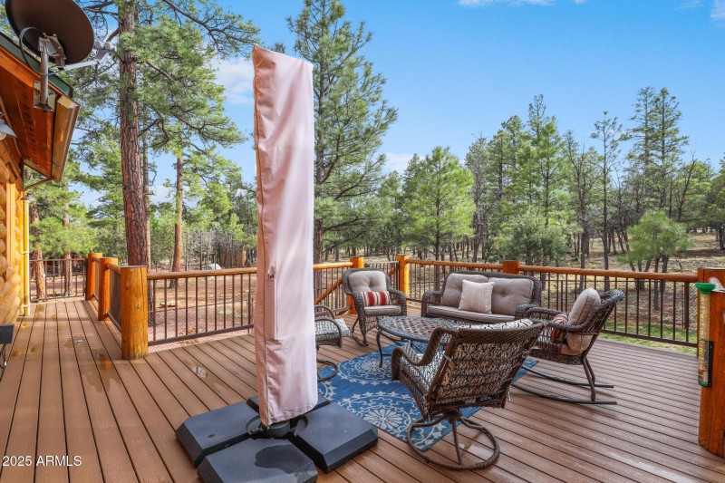 Large back decks