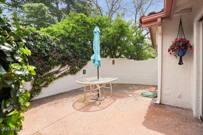 Private Front Courtyard