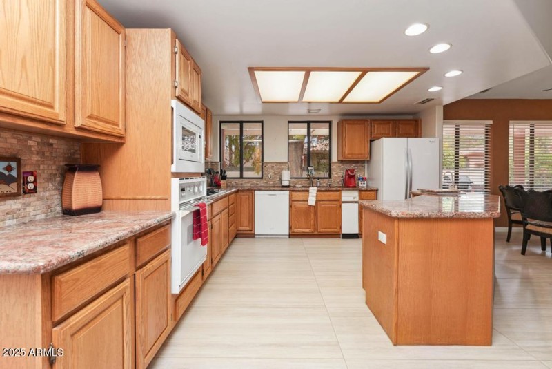 Plenty of Cabinets in Kitchen