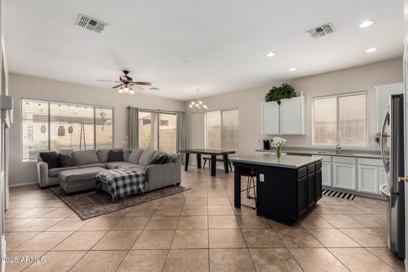 Open floor plan