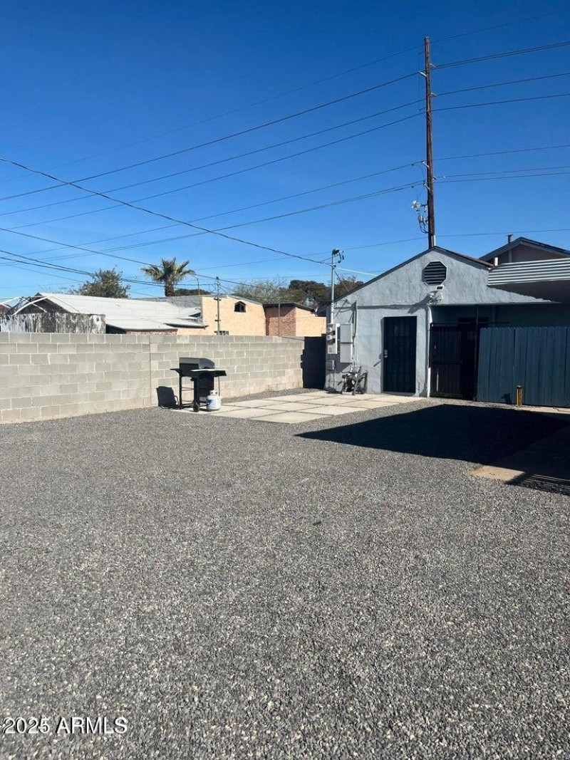 Back Yard Parking
