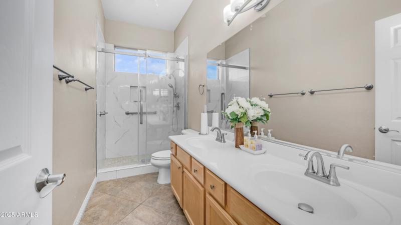 Spacious Secondary Bathroom