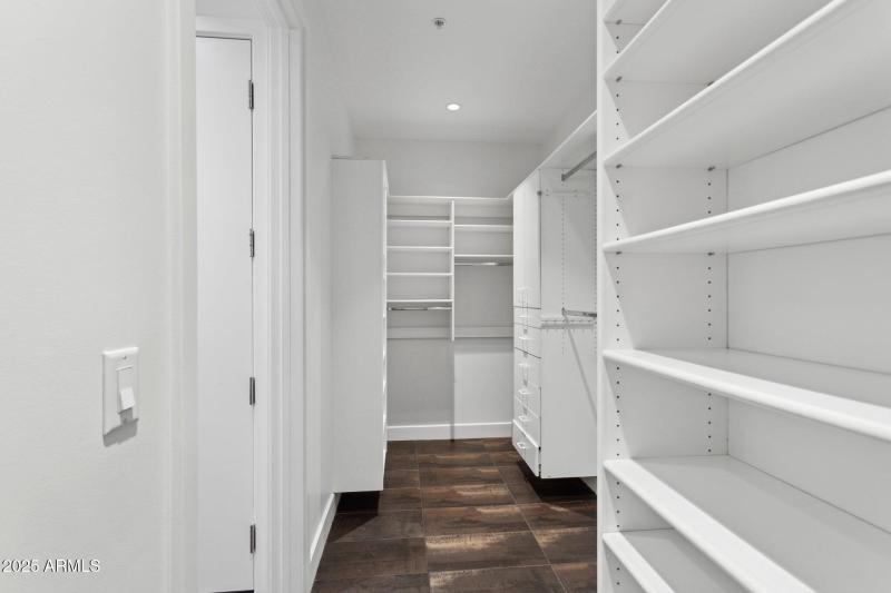Primary Spacious Closet