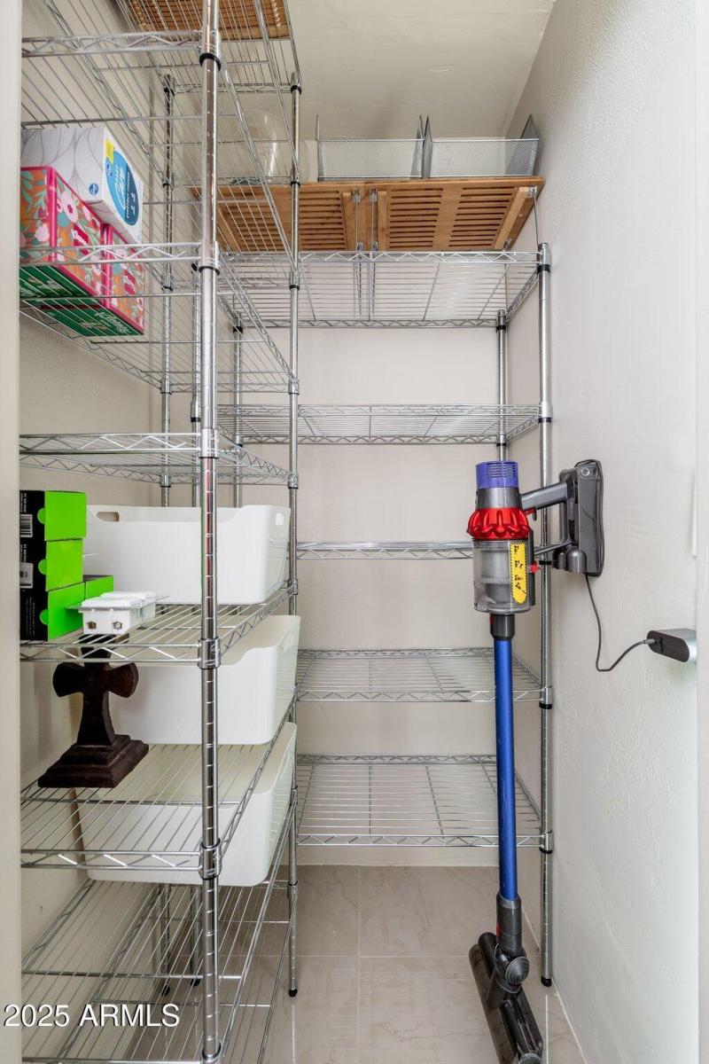 Hall closet