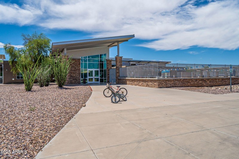 Coper Basin Community Center Entrance