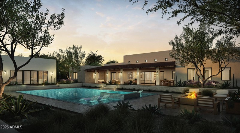 Backyard rendering