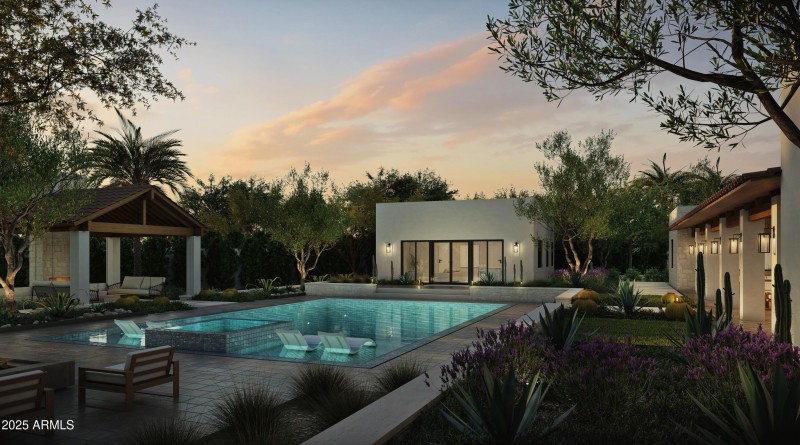 Backyard rendering