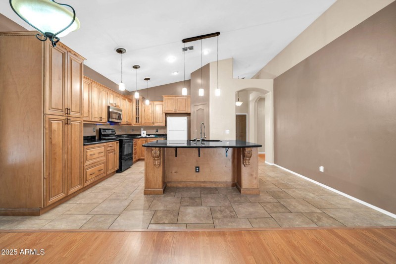 Open to family room