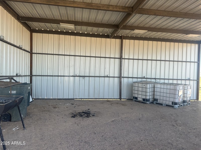 Metal shed