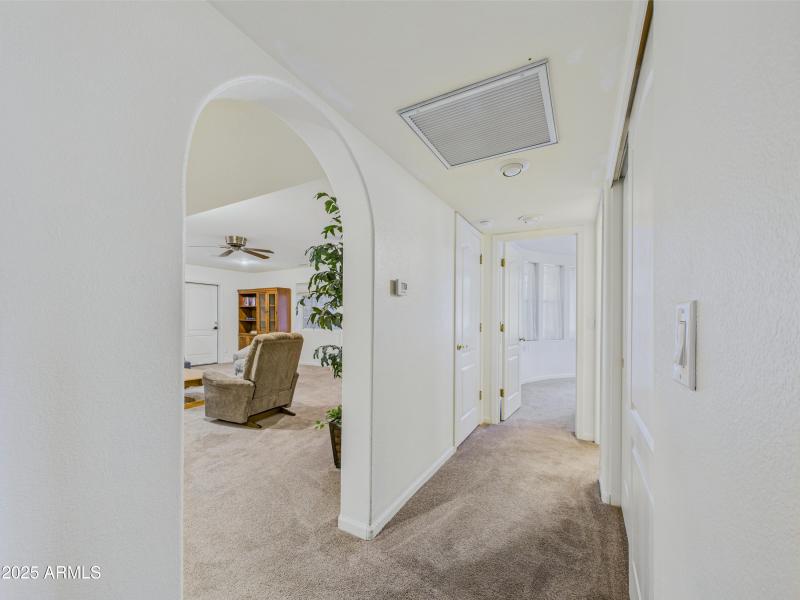 Hallway to Bedrooms 3 & 4, Lower Level