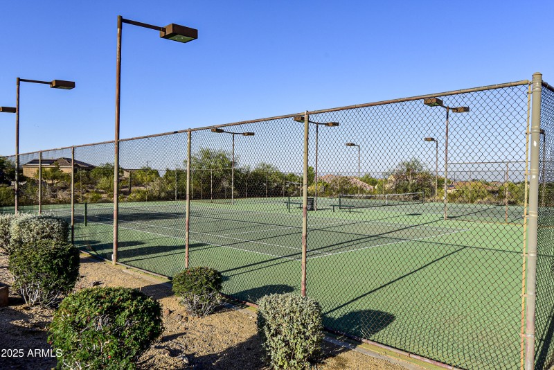 Tennis courts