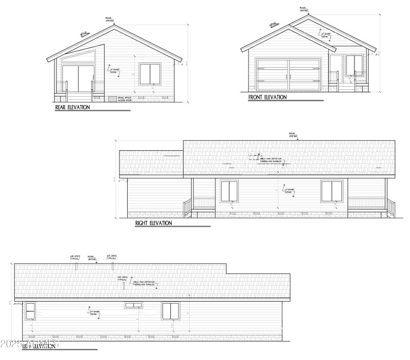 BIRCH Spec Home elevations