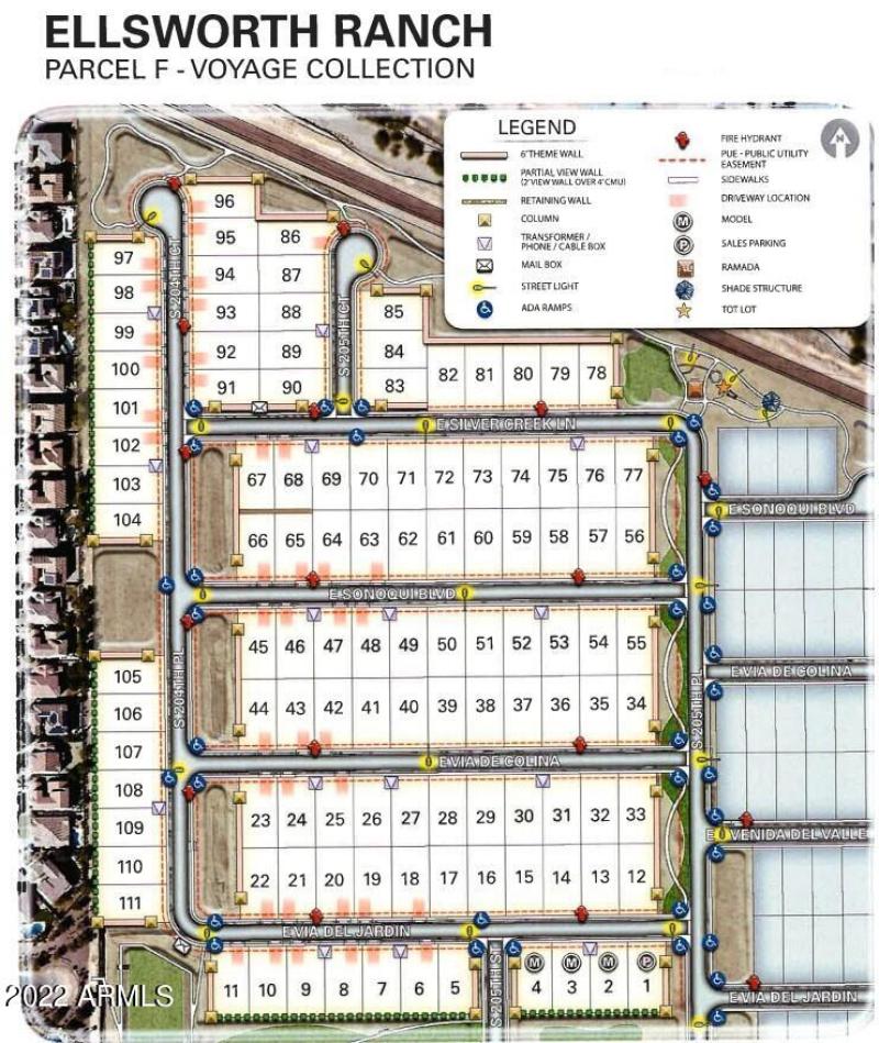 Ellsworth Ranch- Voyage - site map