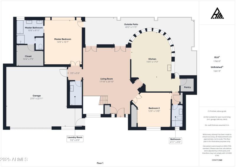 Main Level Floor Plan - 2015 W Shadow Va