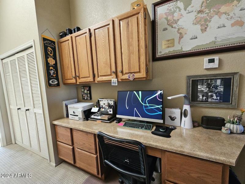 Built-In Desk Area