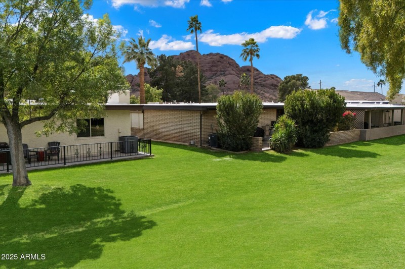Patio View of Papago