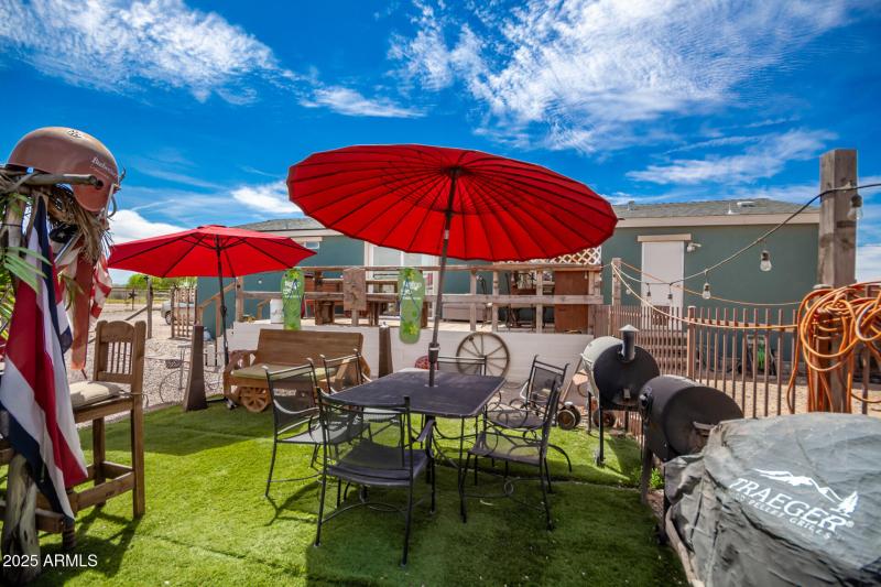 Backyard Siitting Area