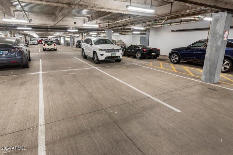 2 parking spaces 1224 & 1225