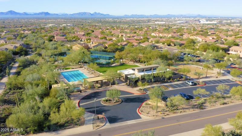Paradise Ln Park Aerial