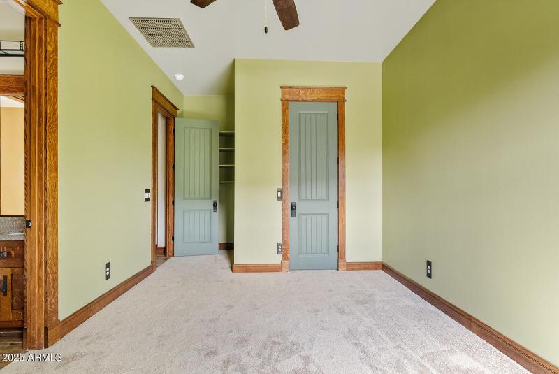 Bright Bedroom with Custom Trim