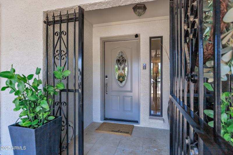 Gated Front Entry