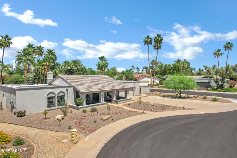 Aerial Front of Home