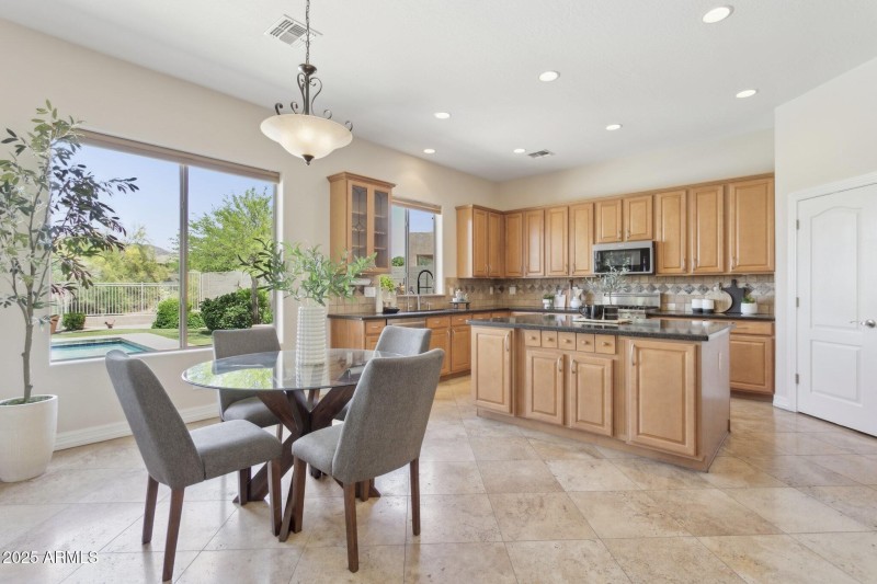 Kitchen with Gas Range