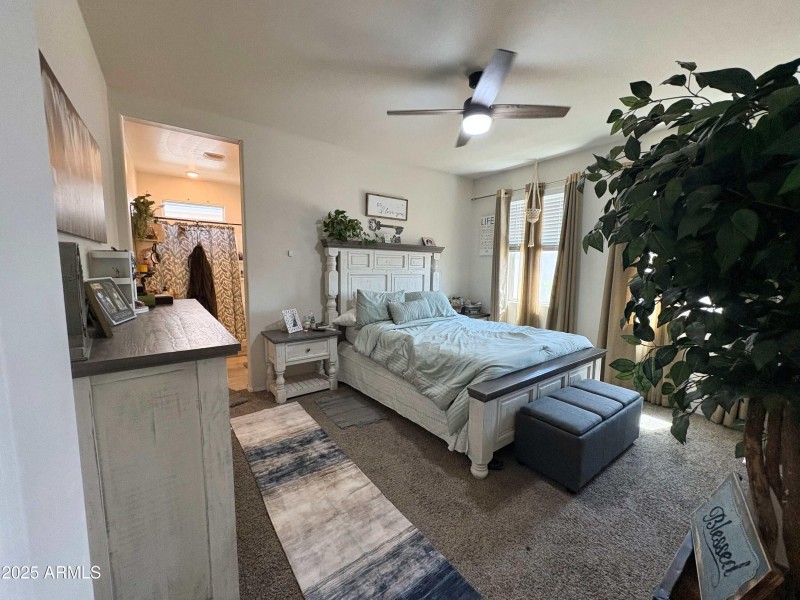 Primary bedroom view