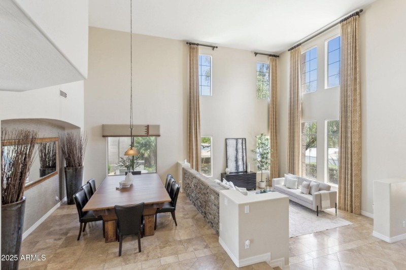 Soaring Ceilings & Formal Dining
