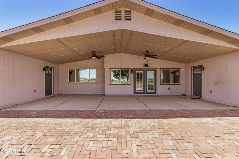 Huge Covered Patio