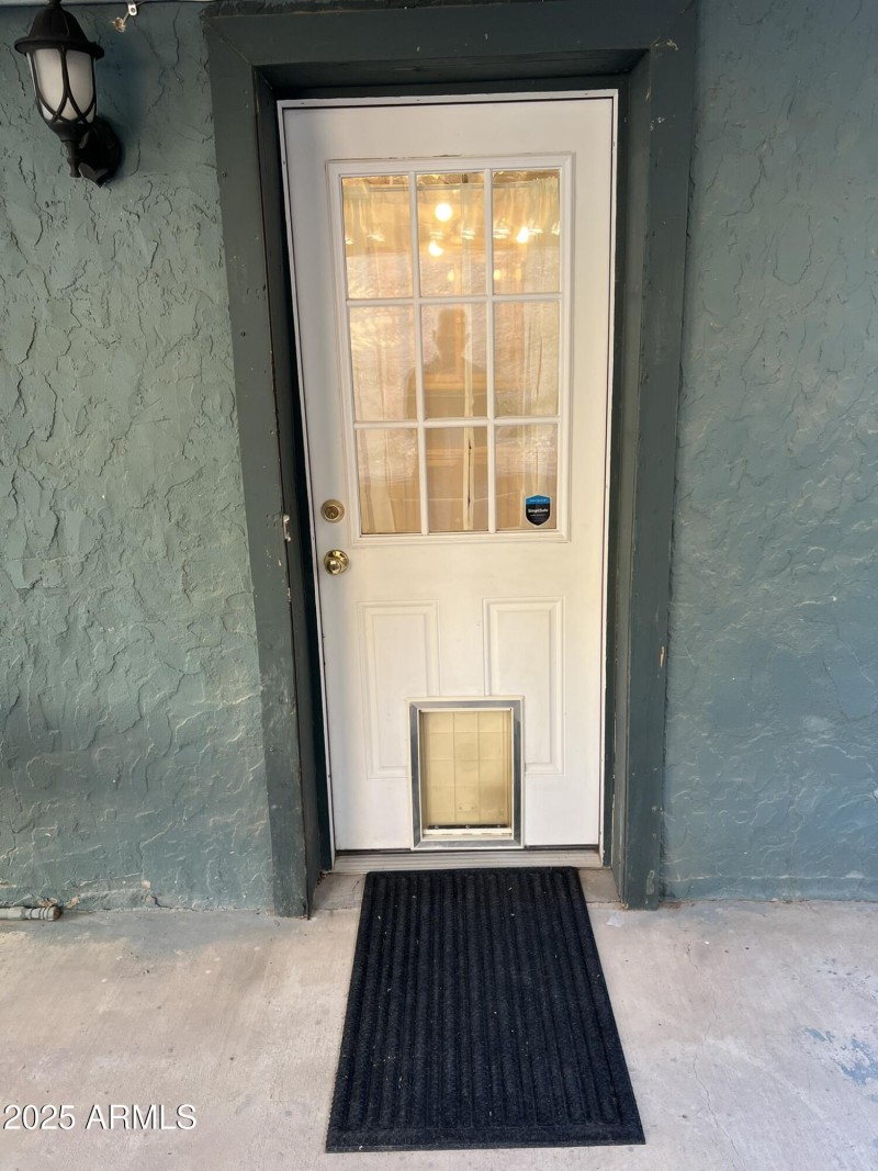 back door