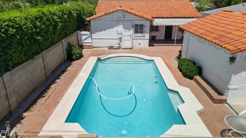 Drone Backyard View