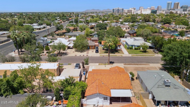Drone Backyard View