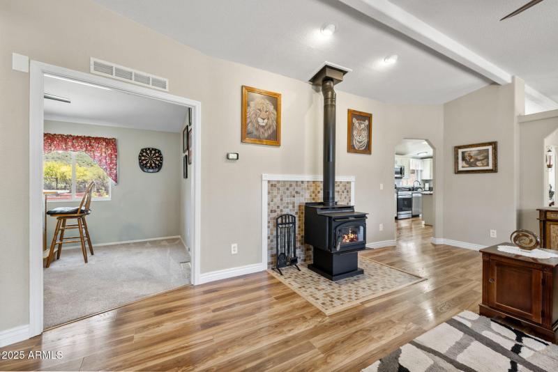 Living Room/Wood Burning Stove