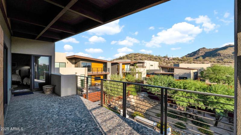 View off back Balcony