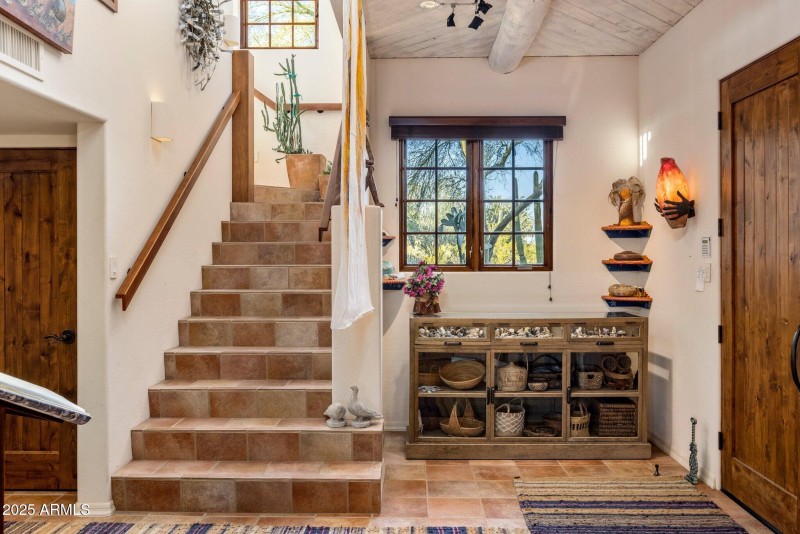 Stairs to Rooftop Deck