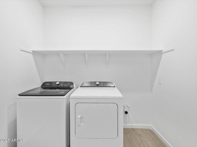 Included Washer & Dryer