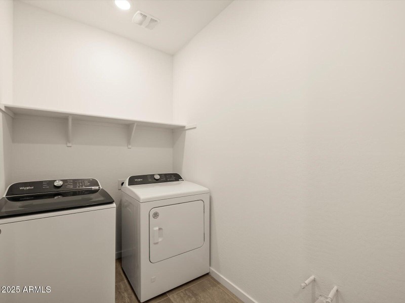 Included Washer & Dryer