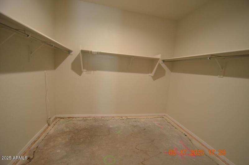 Primary bedroom closet