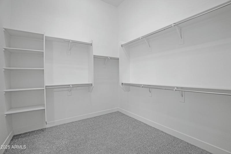 Primary walk-in Closet