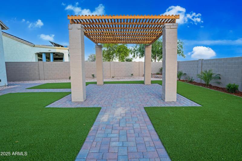 Backyard Pergola