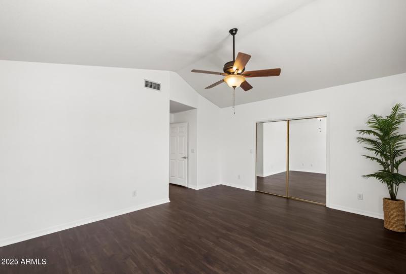 Master looking at walkin