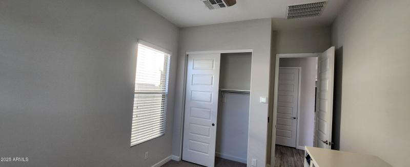 Bedroom 3 closet view