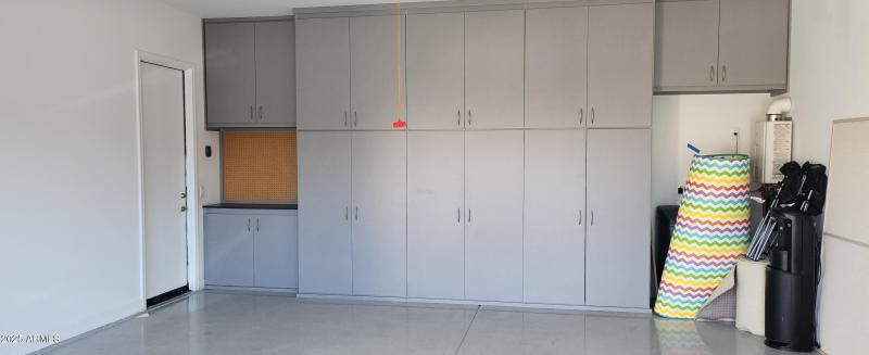 Garage with Cabinets