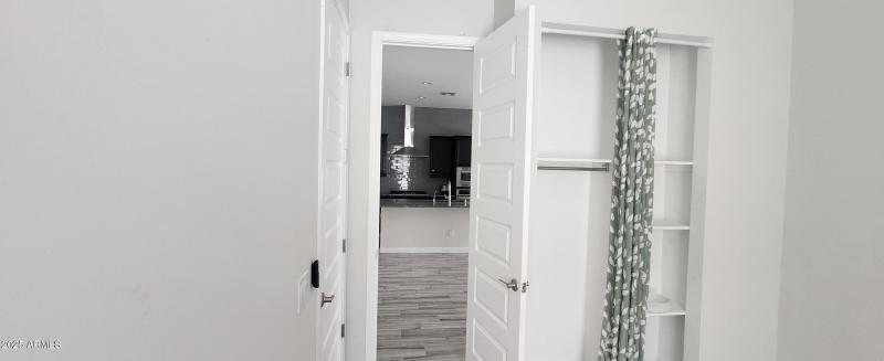 Bedroom 2 view to the kitchen