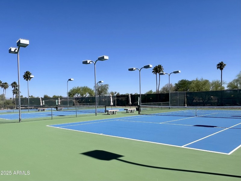 Tennis courts